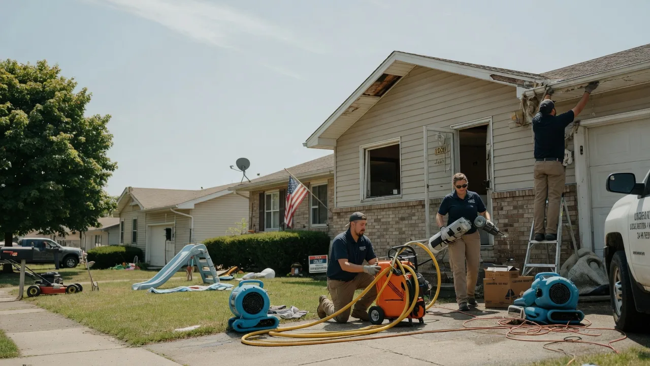 Water Damage Restoration in Flatwoods, LA near me